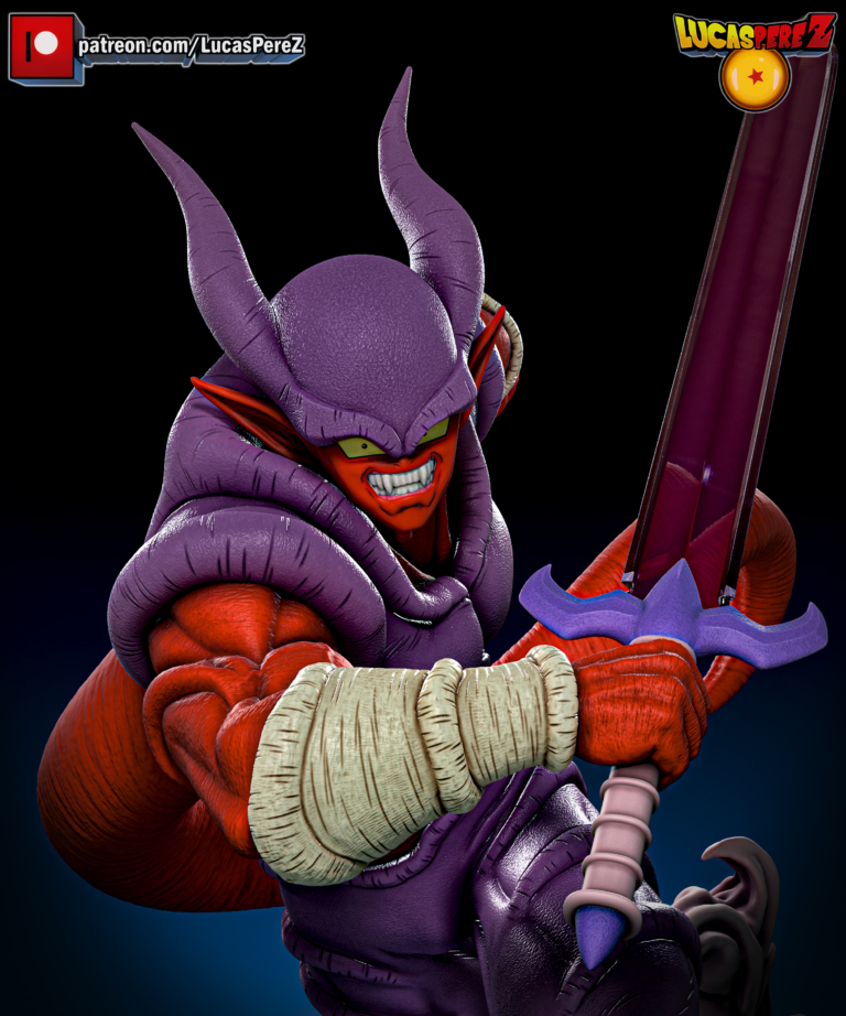 Janemba + Bust + Extras - Dragon Ball