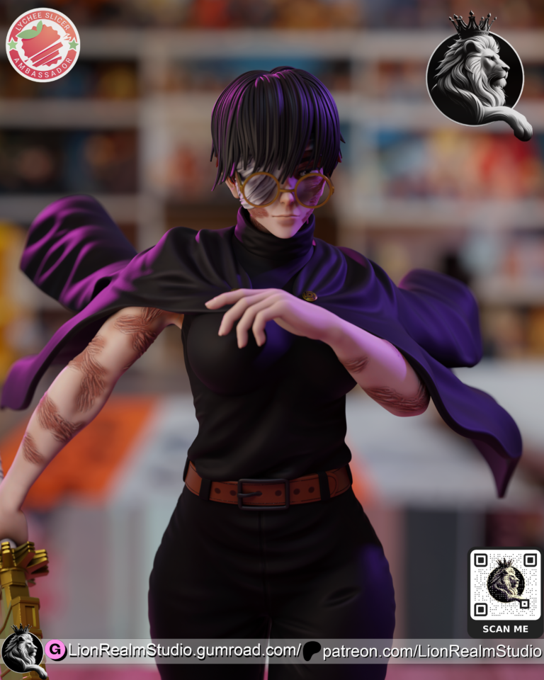 Maki Zen'in + Extras - Jujutsu Kaisen - STL Files