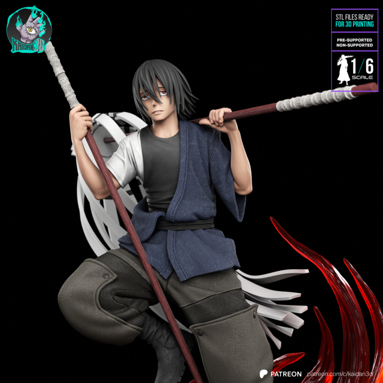 Benimaru Shinmon - Fire Force - STL Files - STL Forge