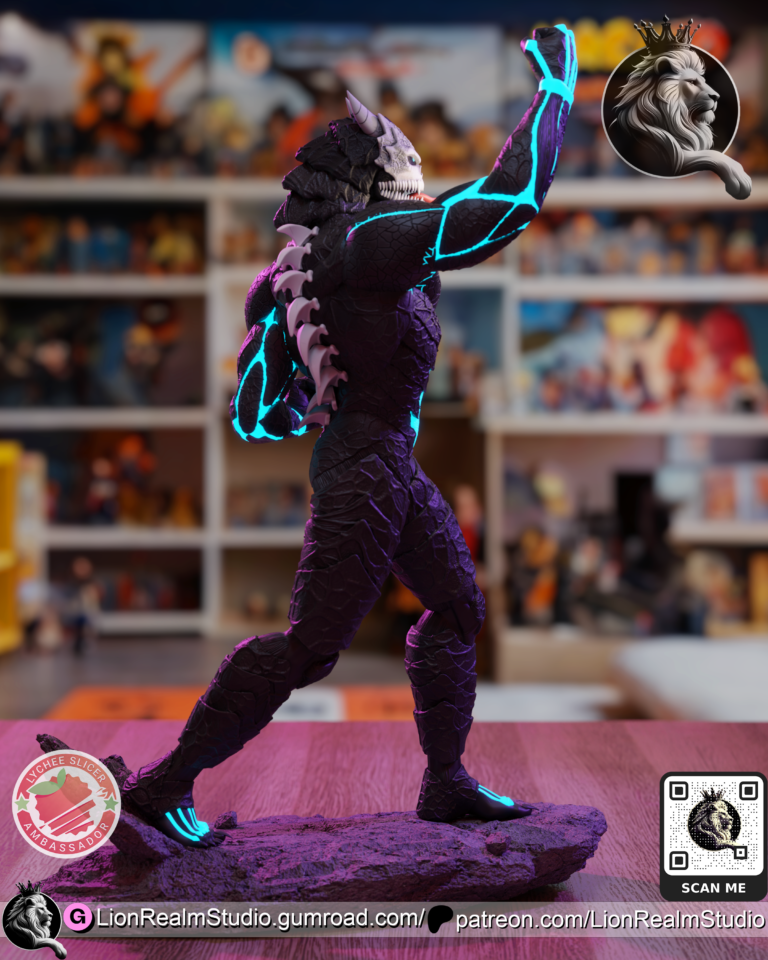 Kafka Kaiju Form - Kaiju No. 8 - STL Files