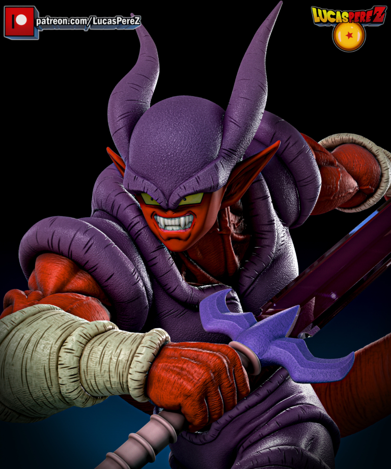 Janemba + Bust + Extras - Dragon Ball