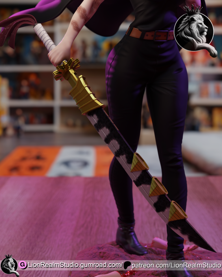 Maki Zen'in + Extras - Jujutsu Kaisen - STL Files