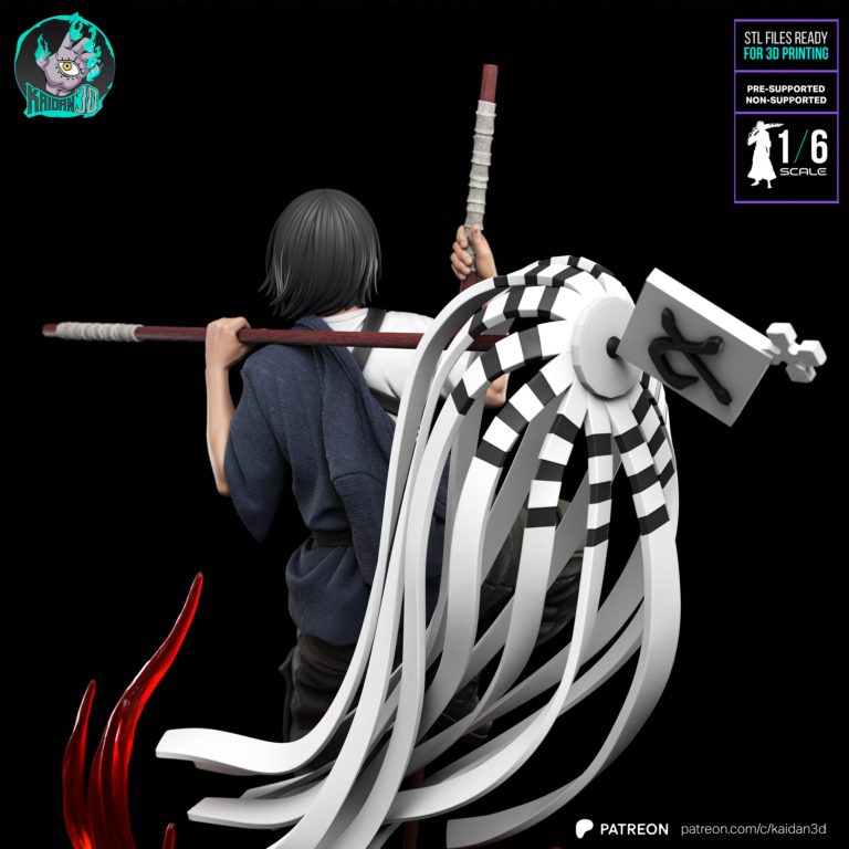 Benimaru Shinmon - Fire Force - STL Files - STL Forge