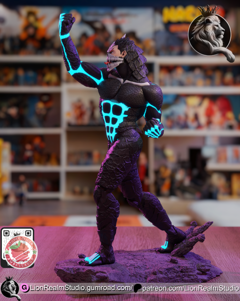 Kafka Kaiju Form - Kaiju No. 8 - STL Files
