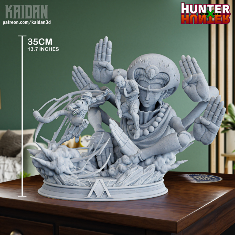 Netero vs Meruem Diorama - Hunter x Hunter - STL Files
