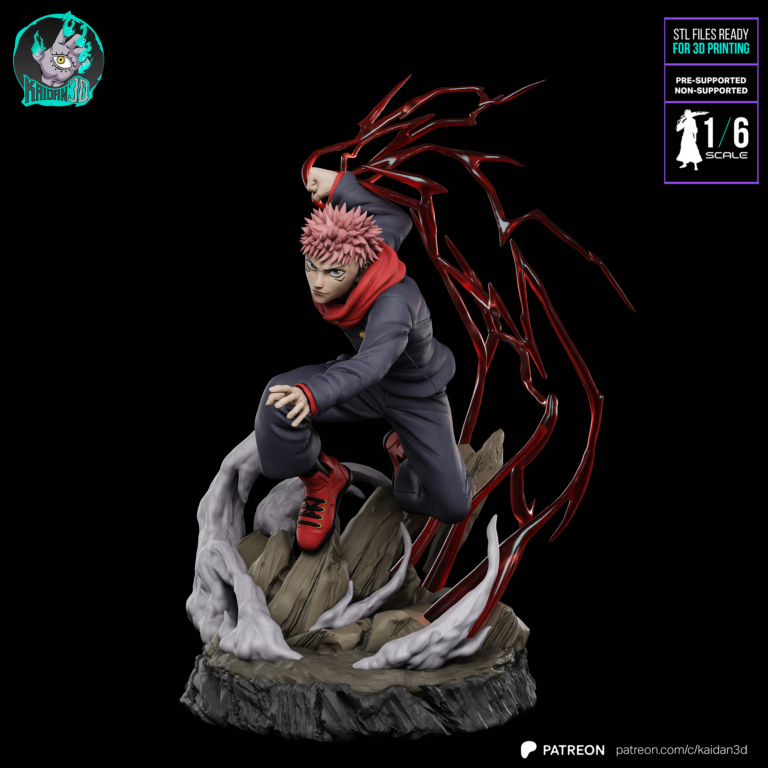 Yuji x Todo vs Mahito Diorama - Jujutsu Kaisen