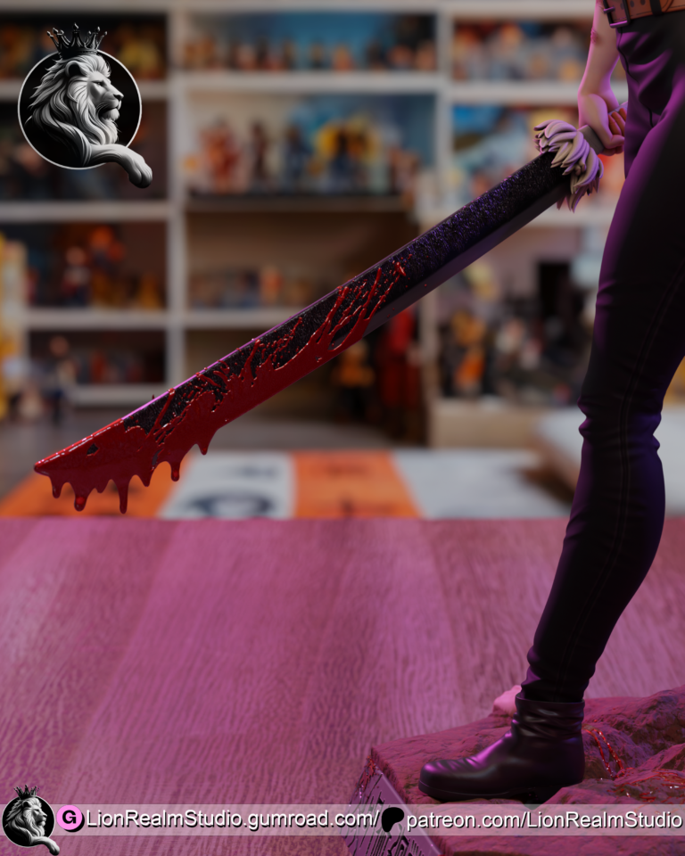 Maki Zen'in + Extras - Jujutsu Kaisen - STL Files