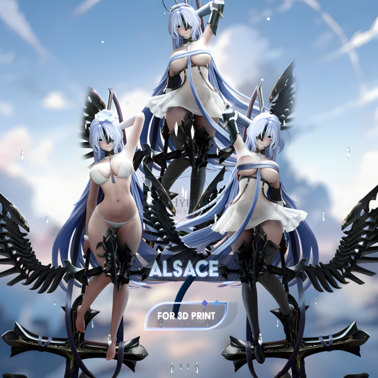 Alsace + NSFW - Azur Lane - STL Files