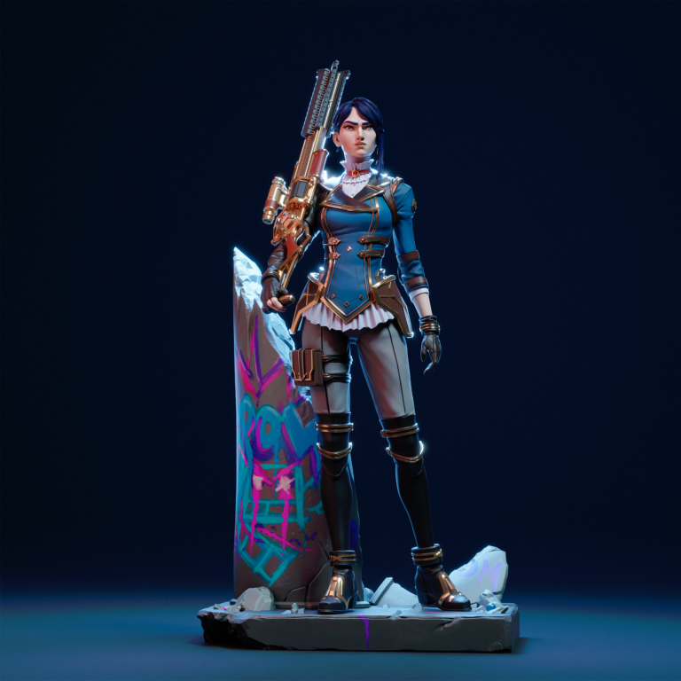 Caitlyn Kiramman 2 - League of Legends - STL Files