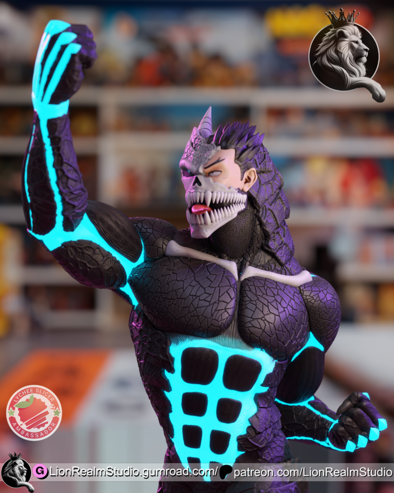 Kafka Kaiju Form - Kaiju No. 8 - STL Files