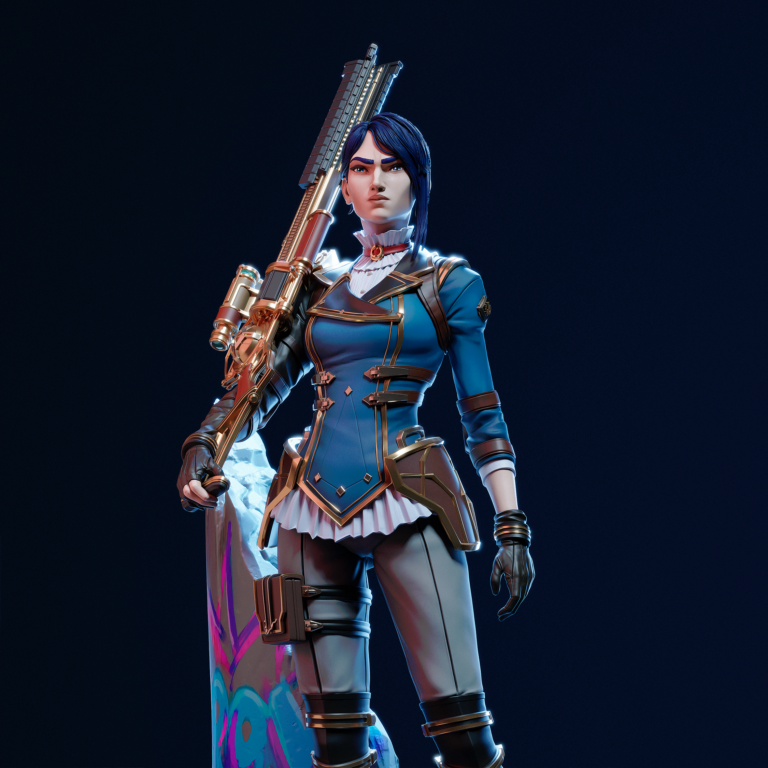 Caitlyn Kiramman 2 - League of Legends - STL Files