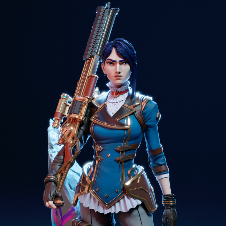 Caitlyn Kiramman 2 - League of Legends - STL Files