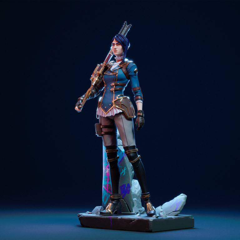 Caitlyn Kiramman 2 - League of Legends - STL Files