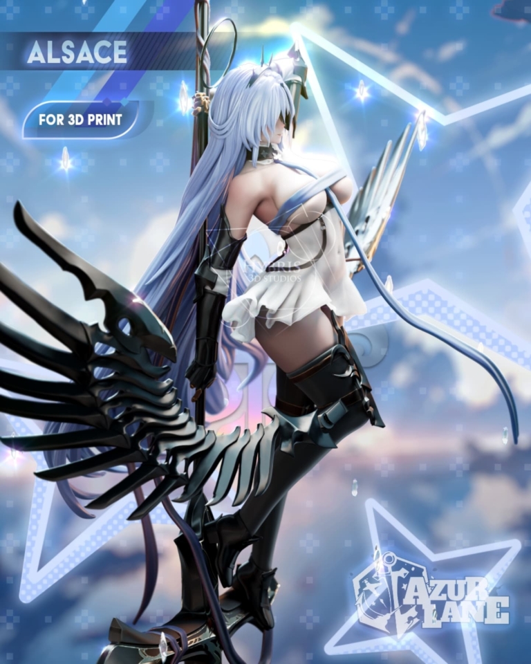 Alsace + NSFW - Azur Lane - STL Files