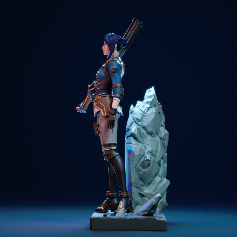 Caitlyn Kiramman 2 - League of Legends - STL Files