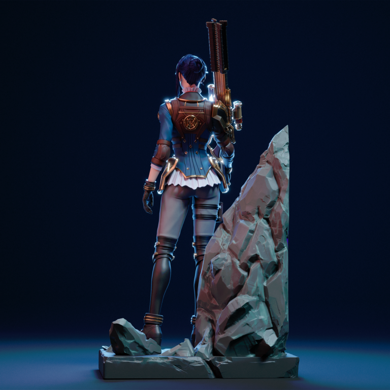 Caitlyn Kiramman 2 - League of Legends - STL Files