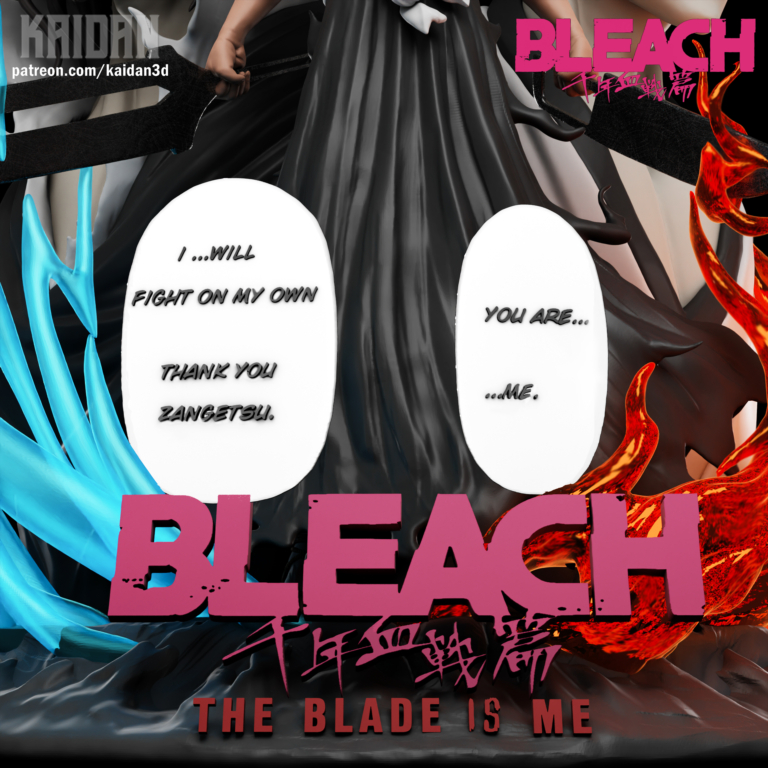 The Blade is Mine Diorama - Bleach - STL Files