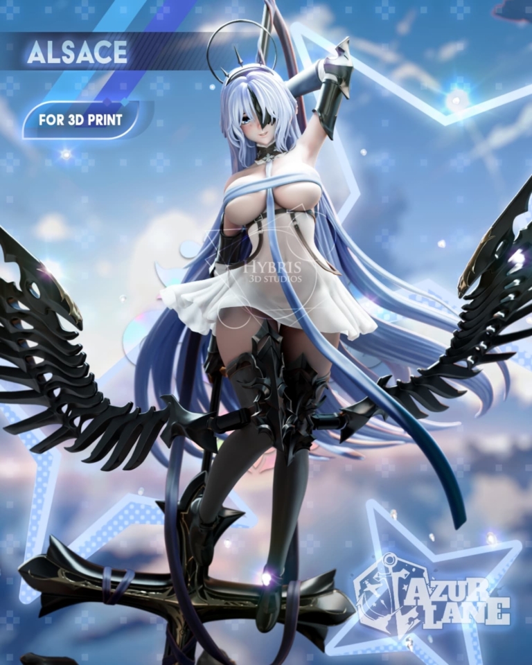 Alsace + NSFW - Azur Lane - STL Files