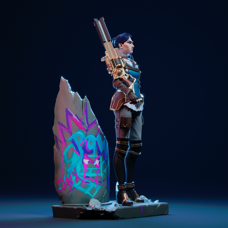 Caitlyn Kiramman 2 - League of Legends - STL Files