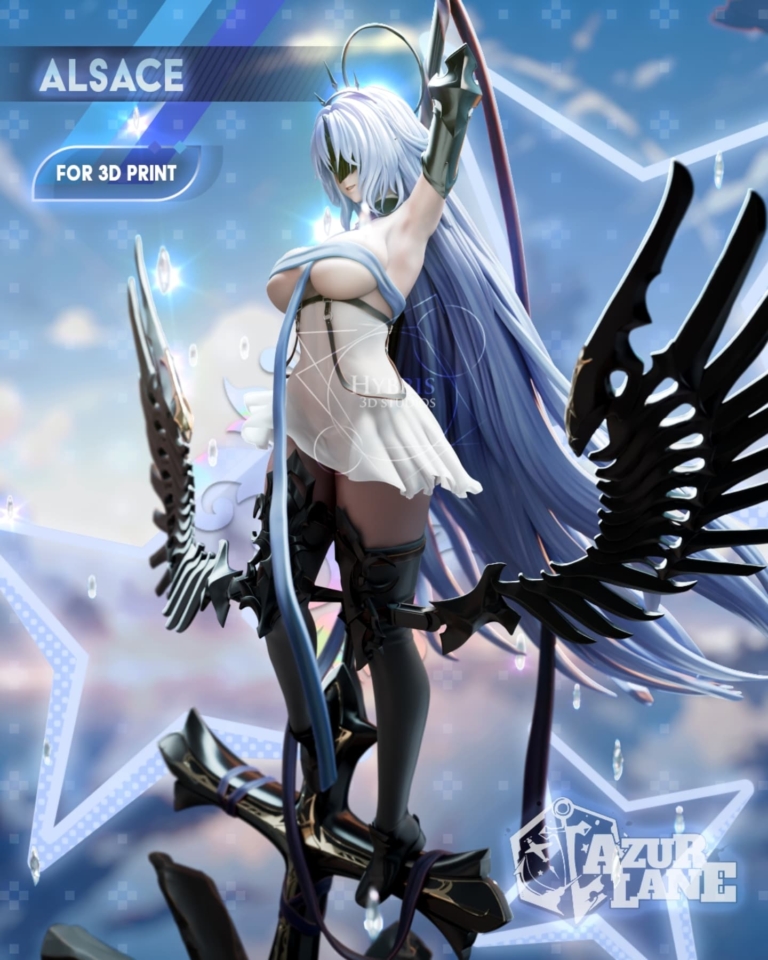 Alsace + NSFW - Azur Lane - STL Files