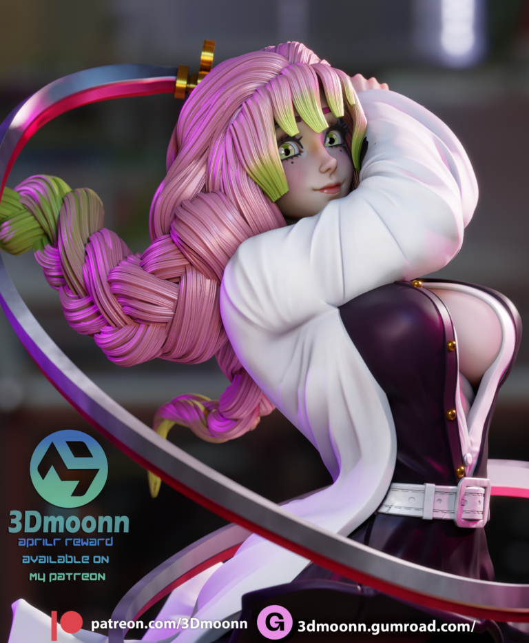 Mitsuri Kanroji 2 + Extras + NSFW - Kimetsu no Yaiba