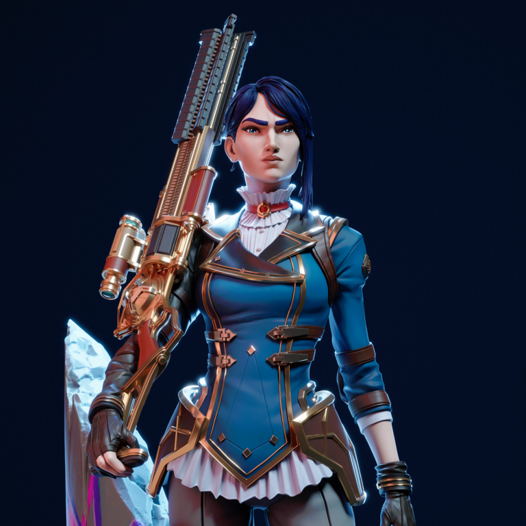 Caitlyn Kiramman 2 - League of Legends - STL Files