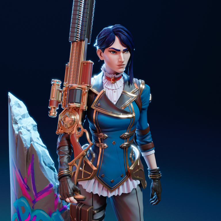 Caitlyn Kiramman 2 - League of Legends - STL Files