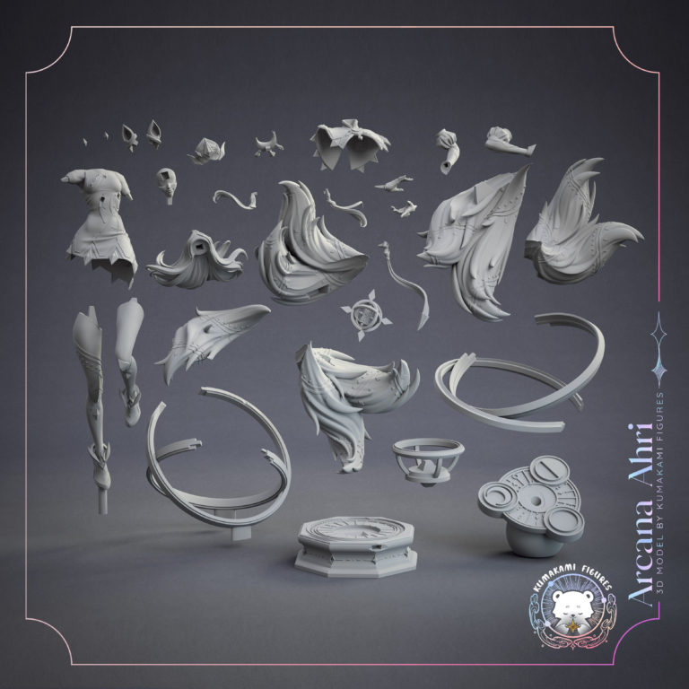 Arcana Ahri Parts