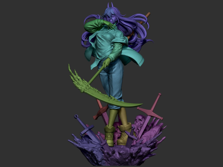 Power 3 - Chainsaw Man - STL Files - STL Forge