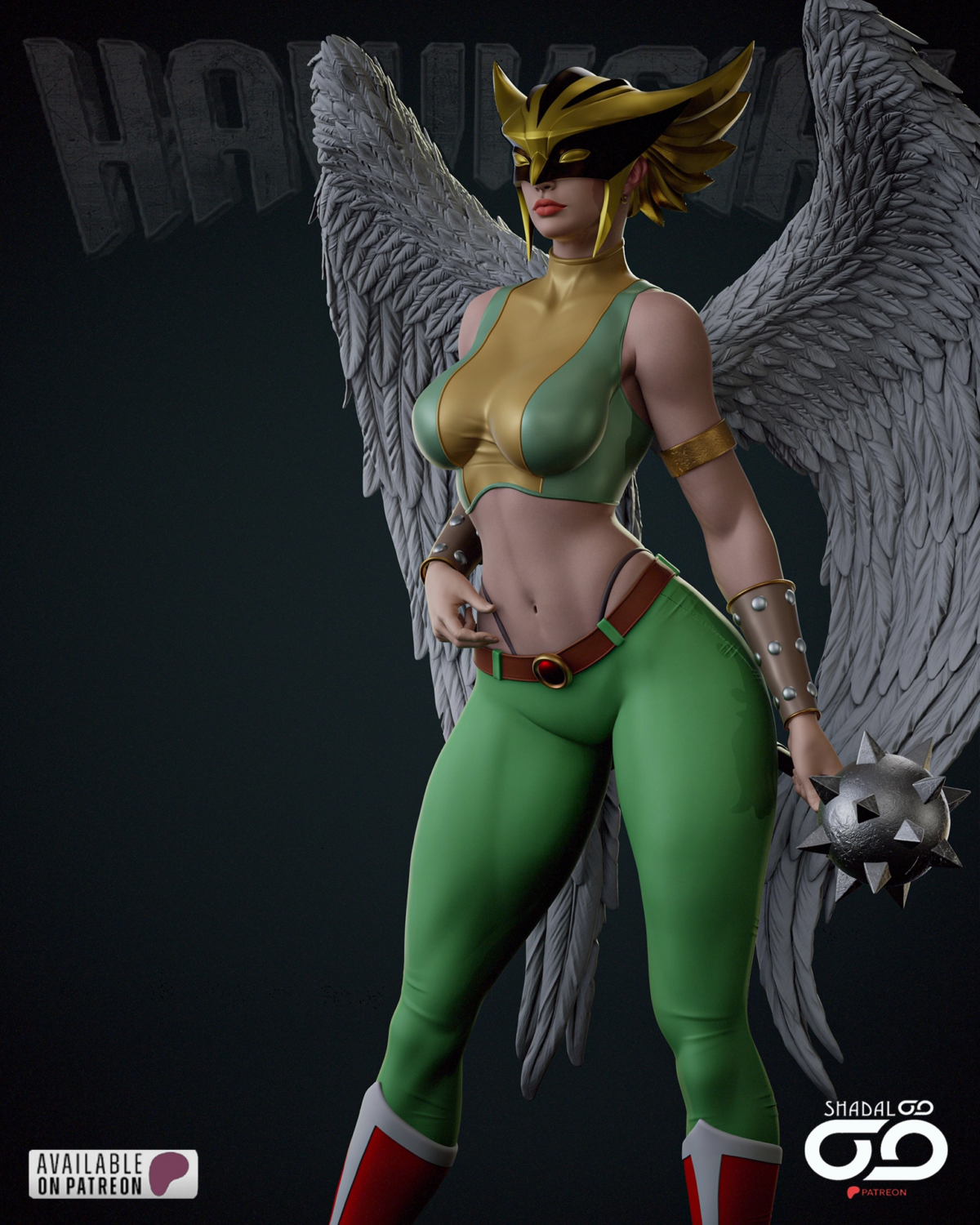 Hawk Girl Cover