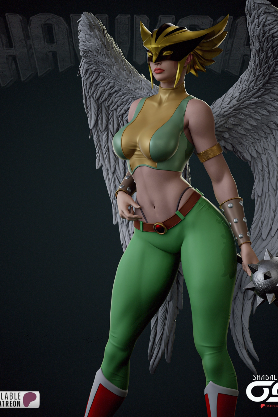 Hawk Girl Cover