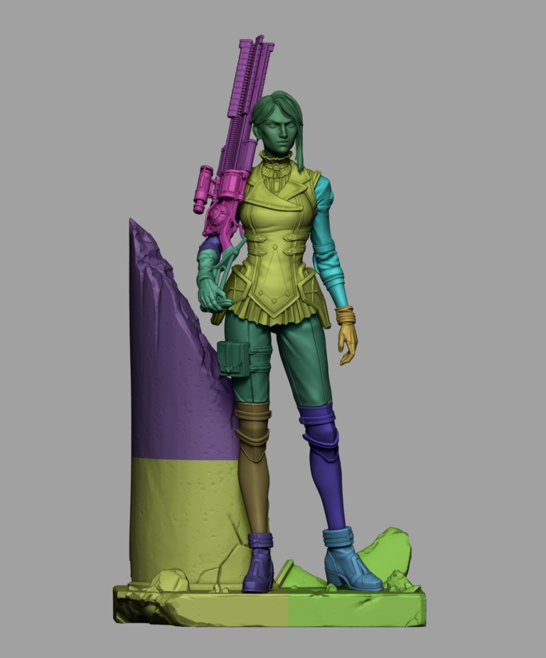 Caitlyn Kiramman 2 - League of Legends - STL Files