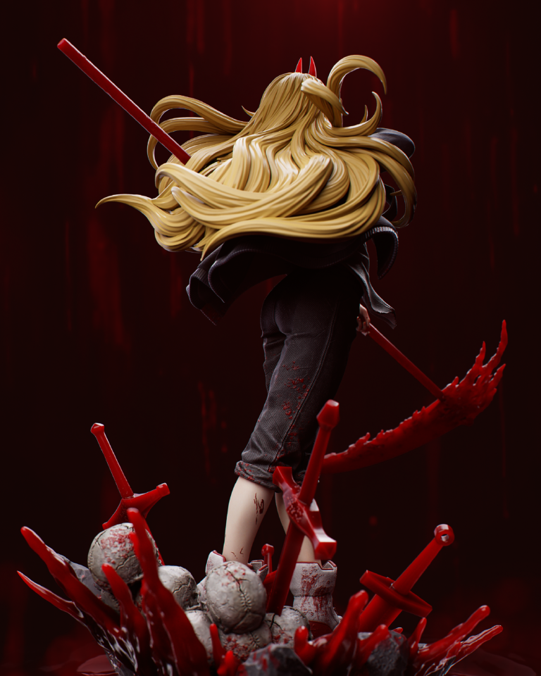Power 3 - Chainsaw Man - STL Files - STL Forge