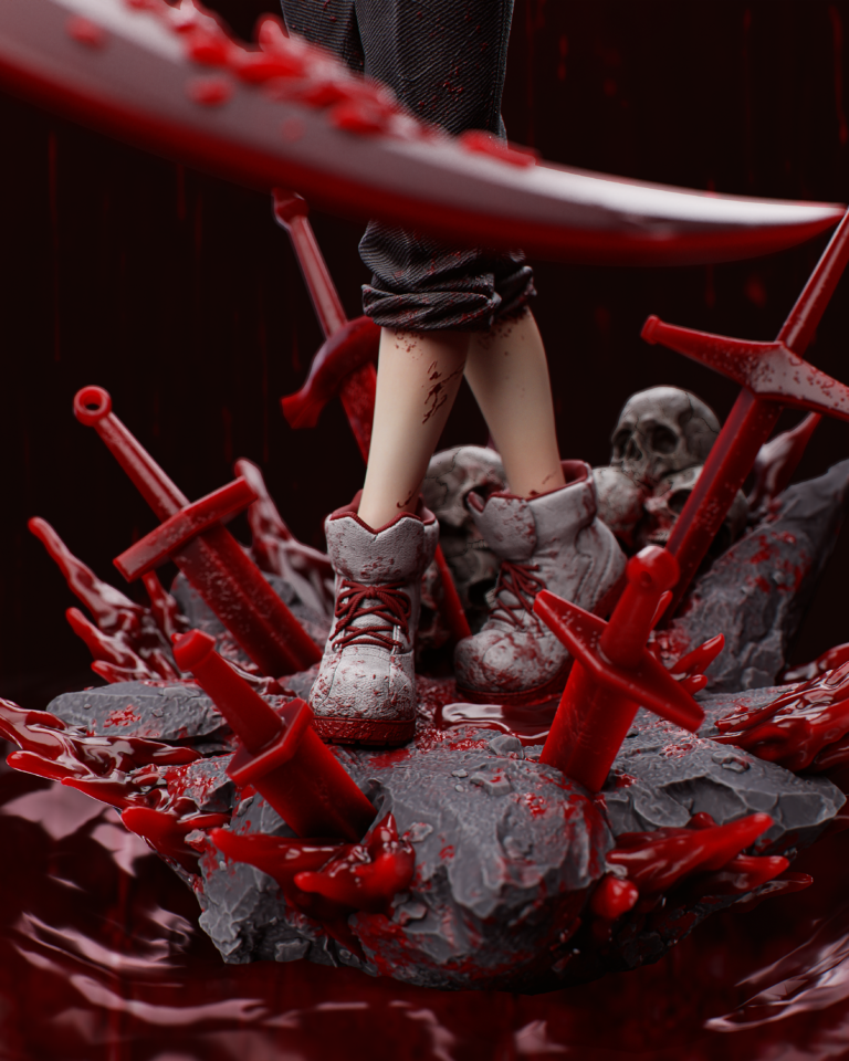 Power 3 - Chainsaw Man - STL Files - STL Forge