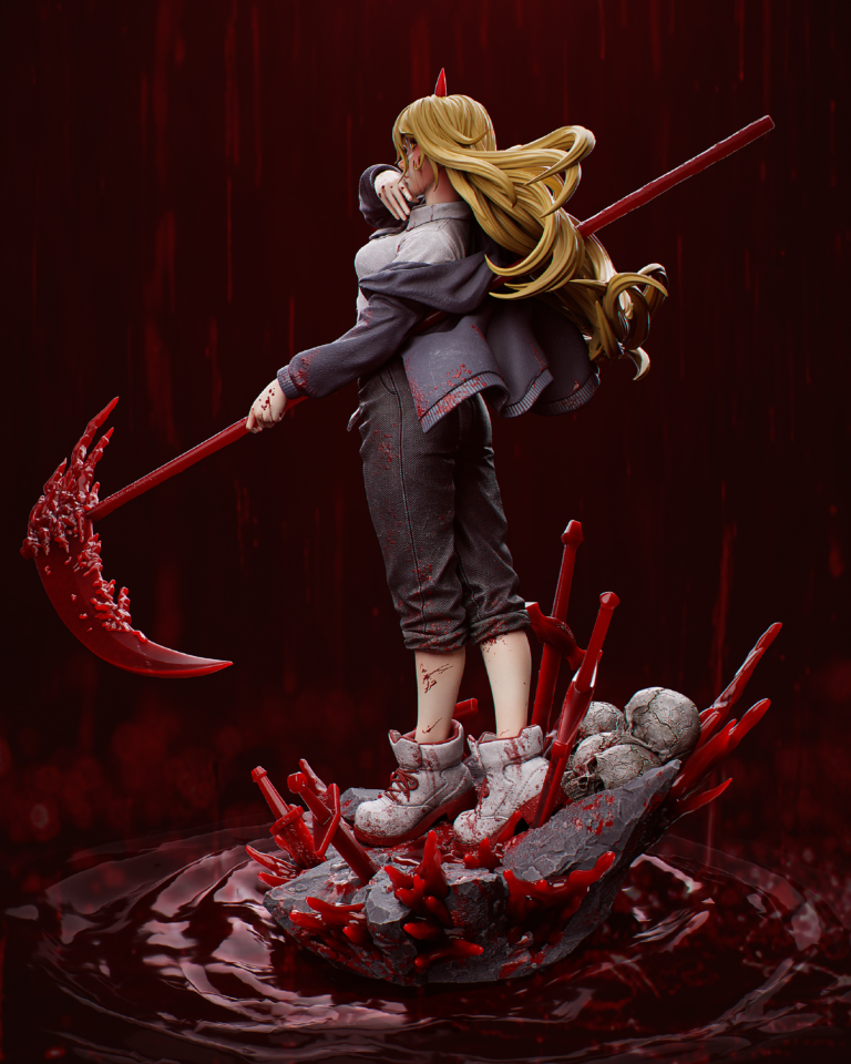 Power 3 - Chainsaw Man - STL Files - STL Forge