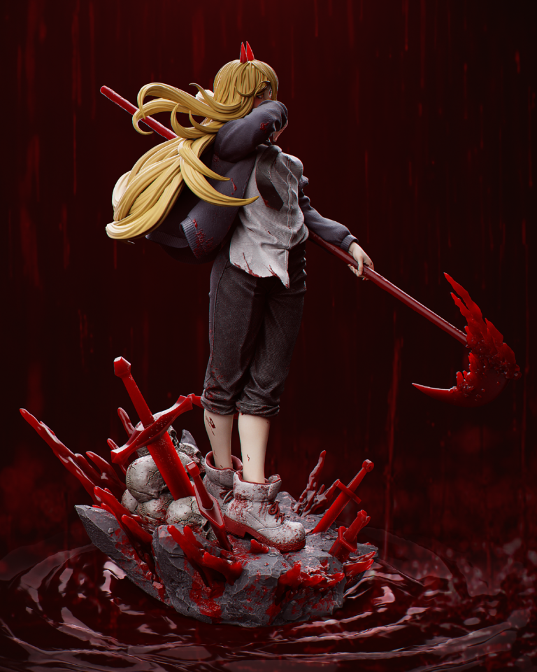 Power 3 - Chainsaw Man - STL Files - STL Forge