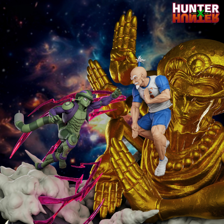 Netero vs Meruem Diorama