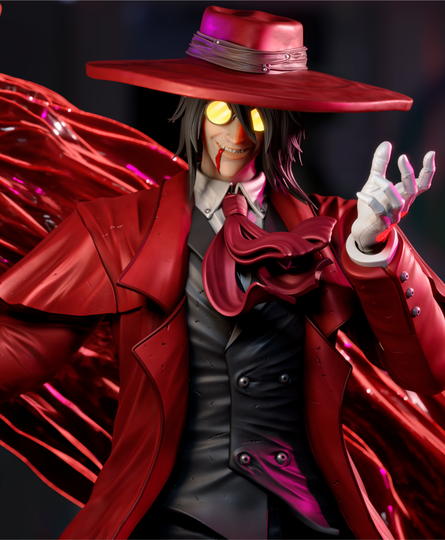 Alucard 2 + Extras - Hellsing - STL Files