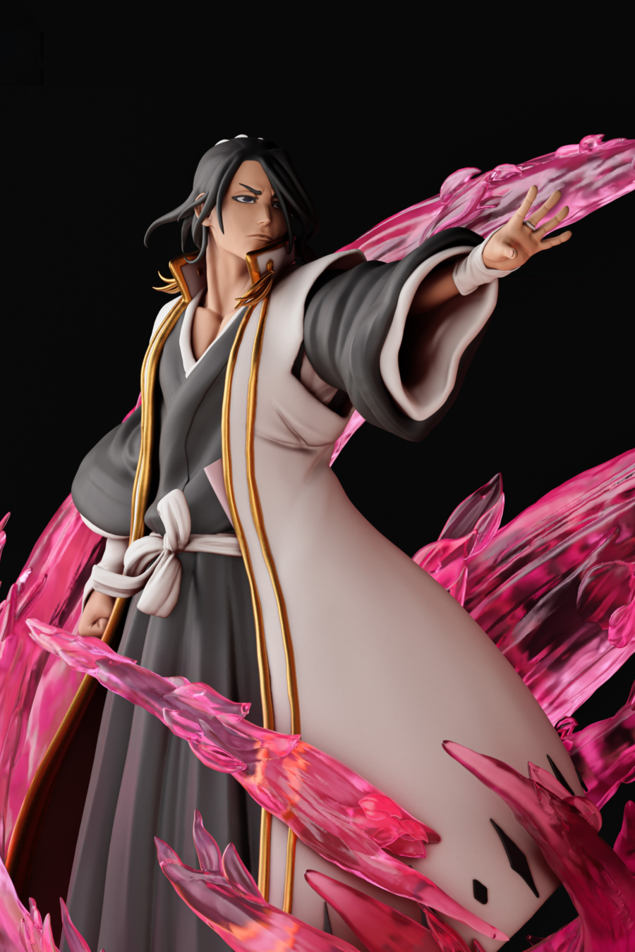 Byakuya de cerca
