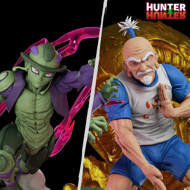 Netero vs Meruem Diorama - Hunter x Hunter - STL Files