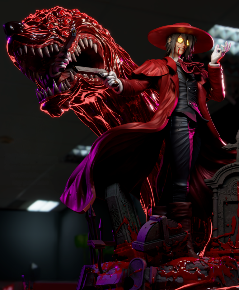 Alucard 2 + Extras - Hellsing - STL Files