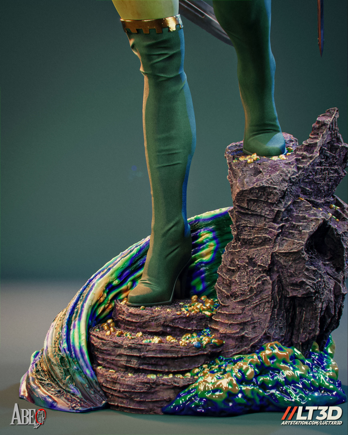 Gamora Close Up