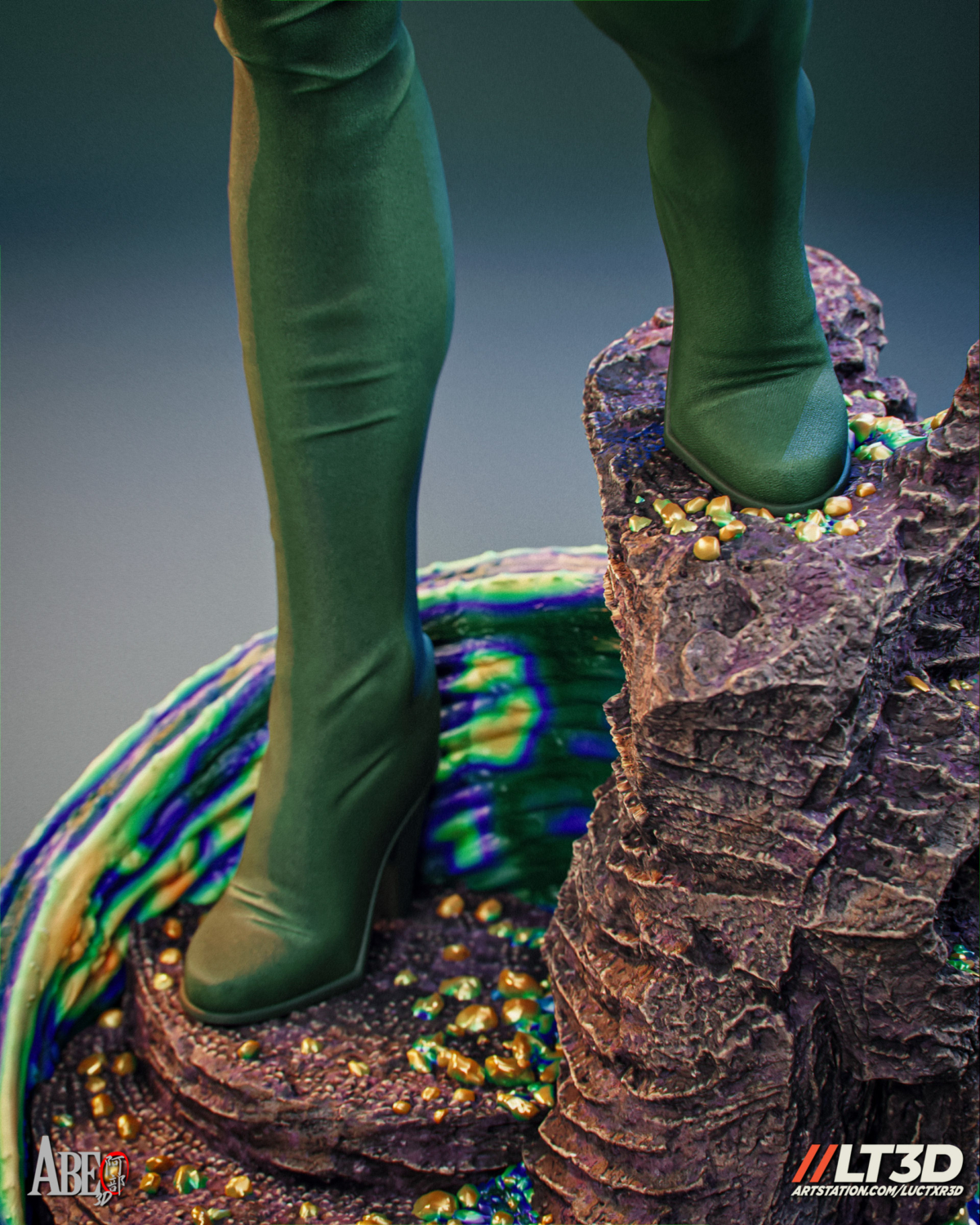 Gamora Close Up
