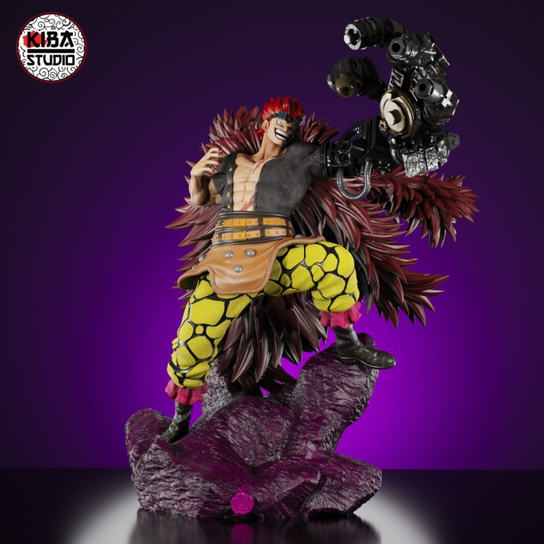 Luffy x Trafalgar x Eustass Diorama + Bases - One Piece - STL Files