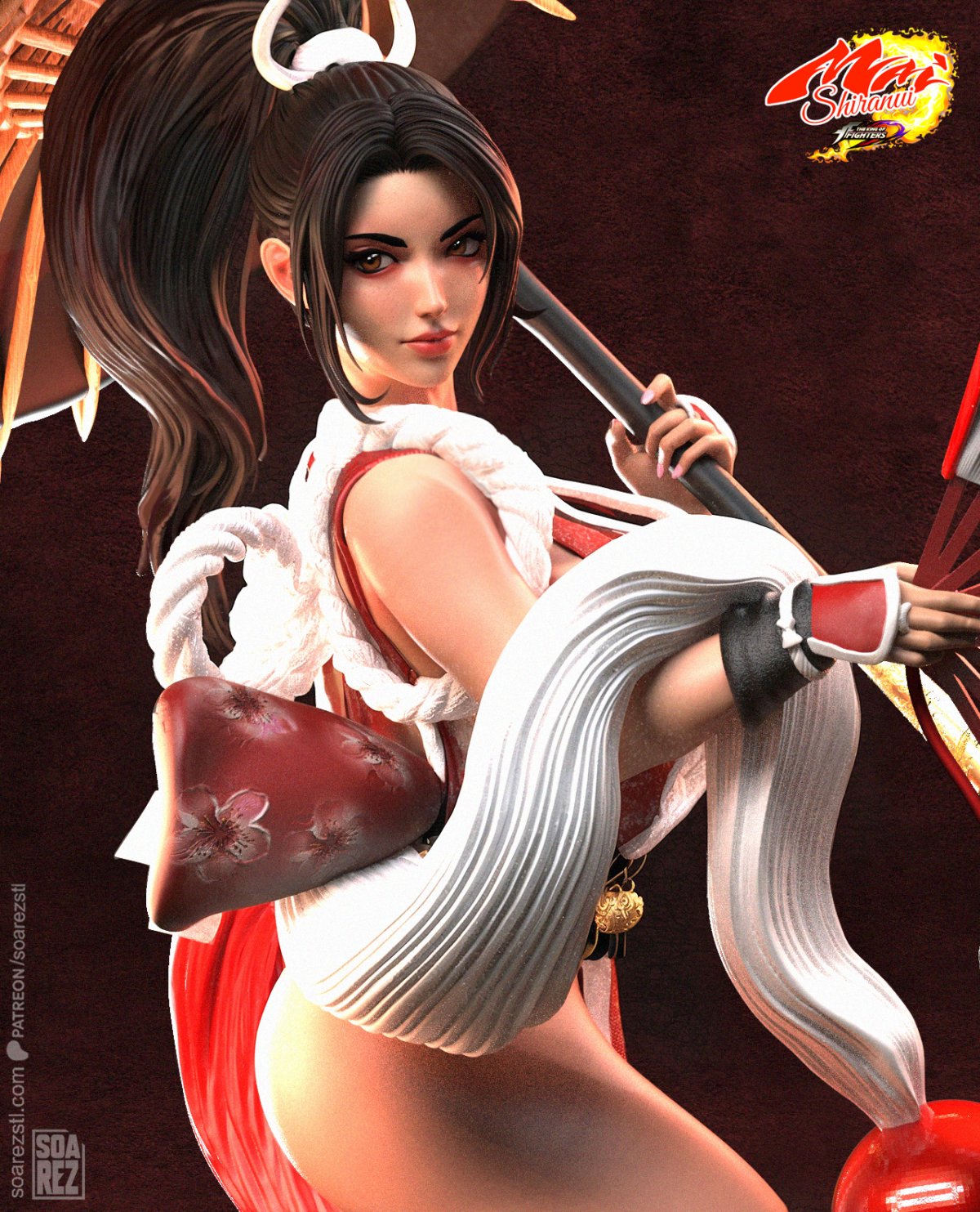 Mai Shiranui de cerca