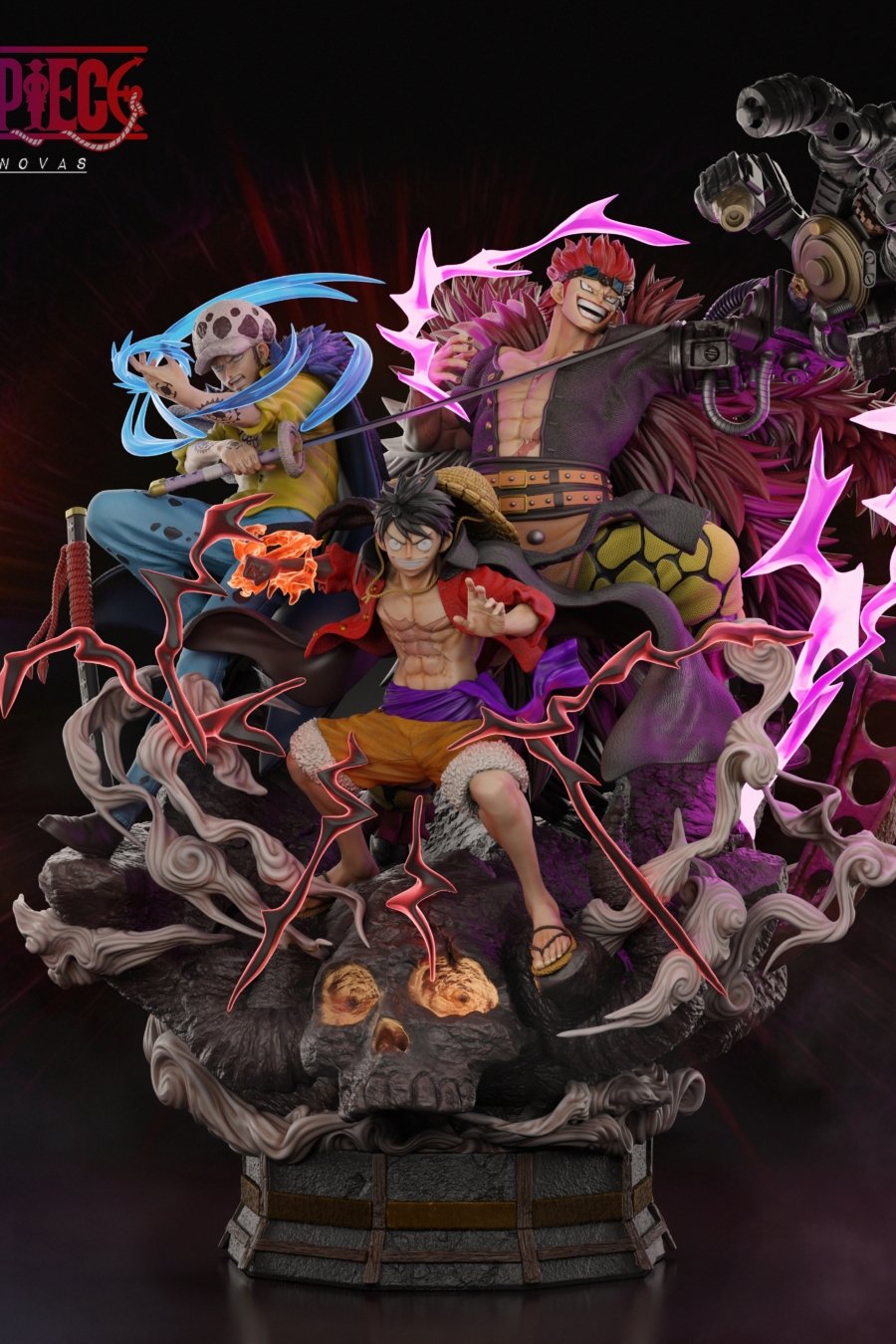 Luffy x Trafalgar x Eustass Diorama