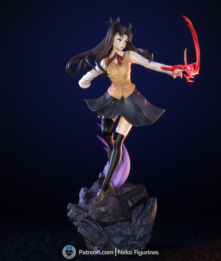 Rin Tohsaka Full Body