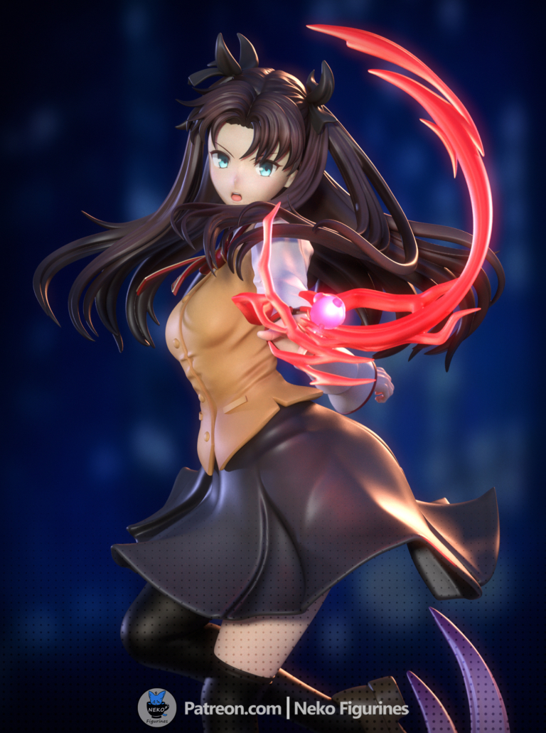 Rin Tohsaka Close Up
