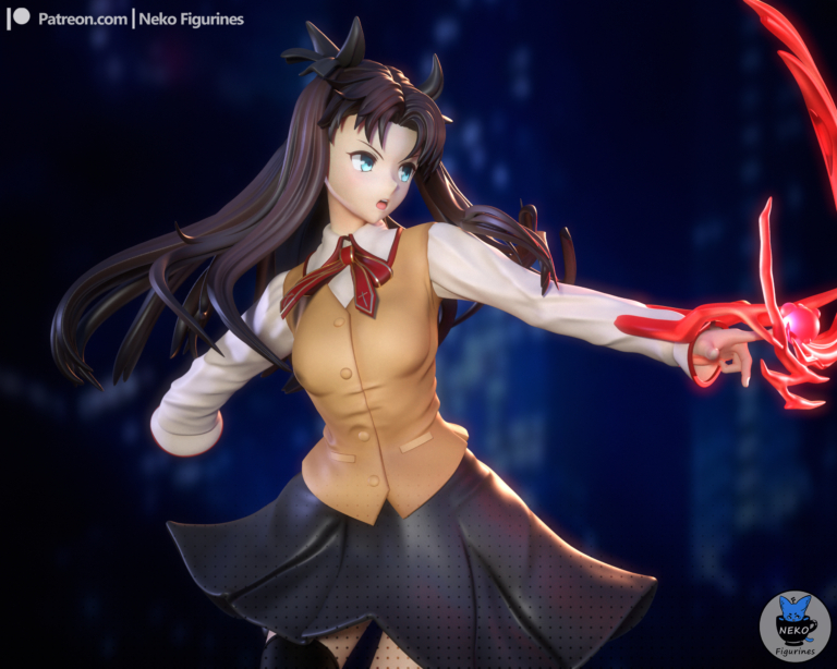 Rin Tohsaka Close Up
