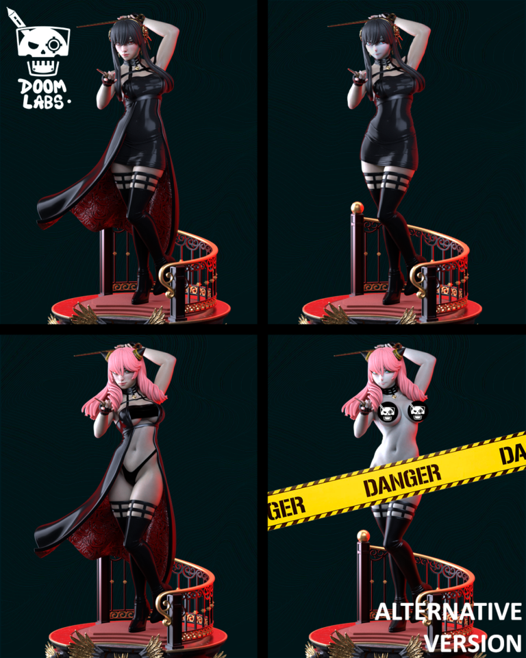 Yor Forger 2 + NSFW + Extras - Spy x Family - STL Files
